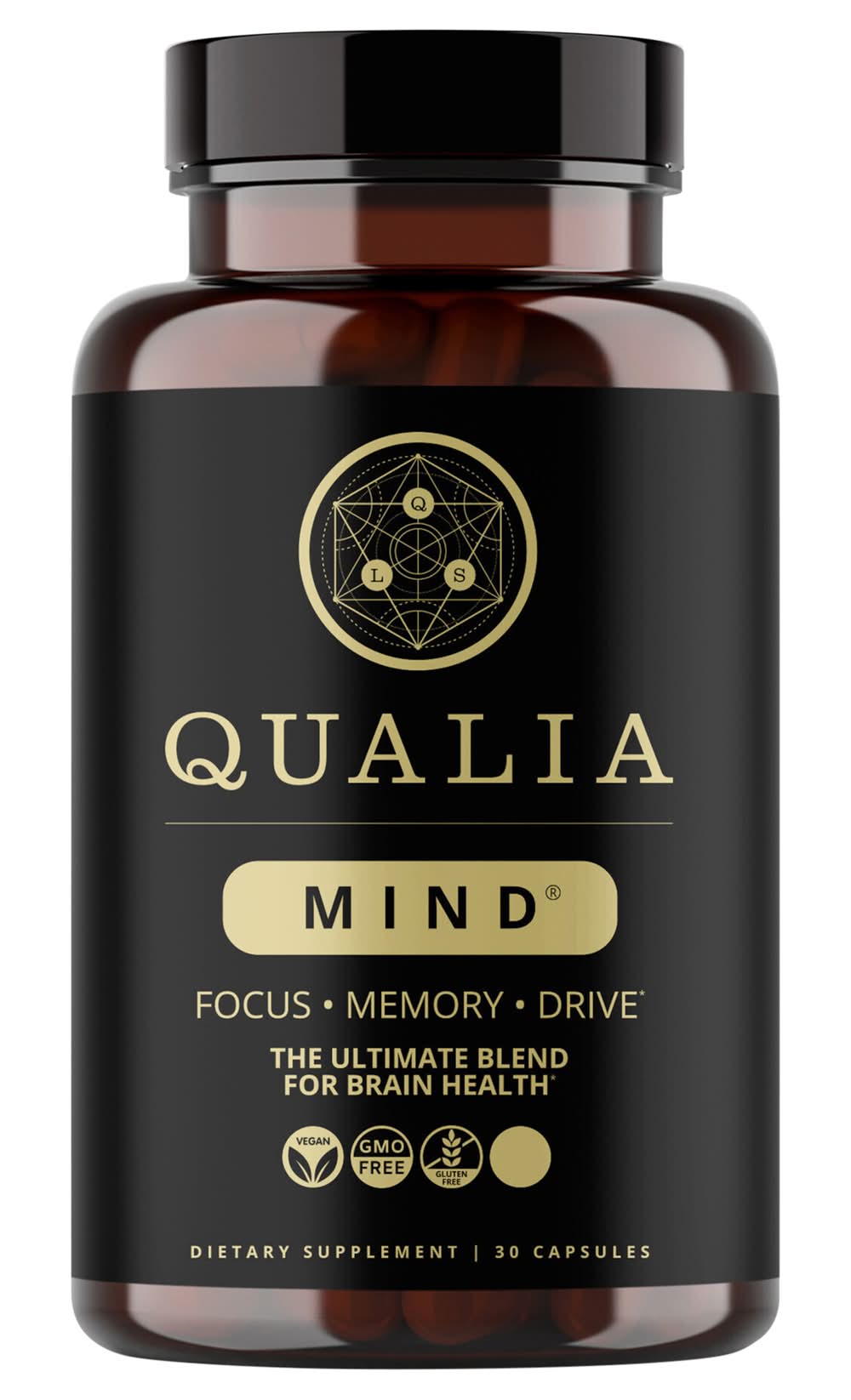 Qualia Mind Dietary Supplement Capsules (30 ct)