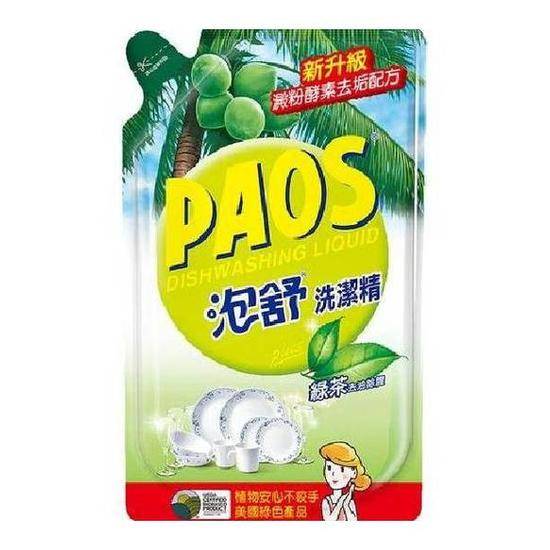 泡舒洗潔精補充包-綠茶800g