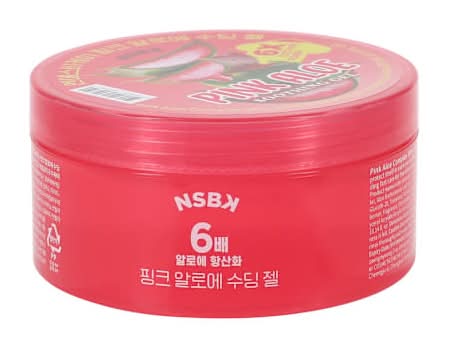 NSBK Pink Aloe Soothing Gel 10.1oz Pink Aloe
