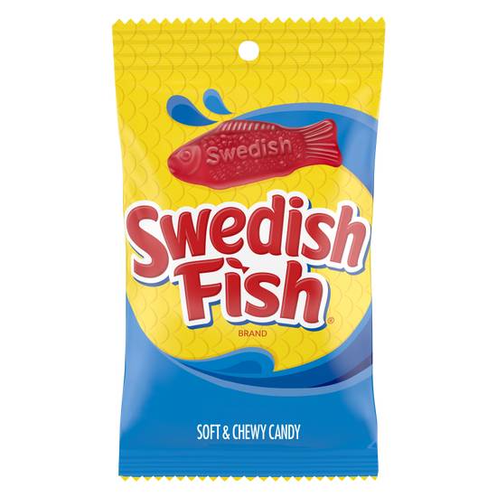 Swedish Fish Red Soft & Chewy Candy 8oz