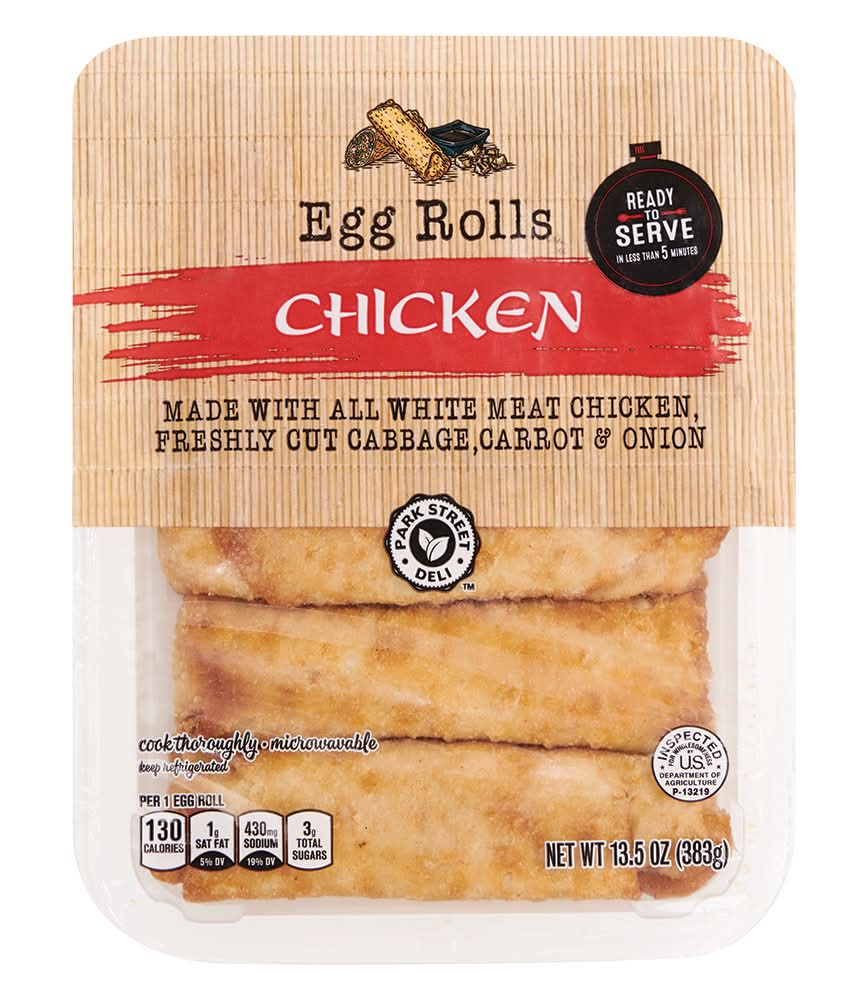 Park Street Deli Chicken Egg Rolls (13.5 oz)