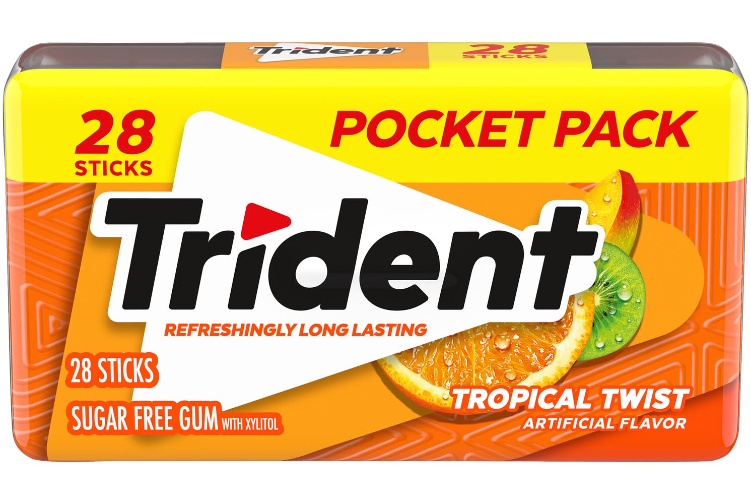 Trident Gum Tropical Twist 28 Pieces
