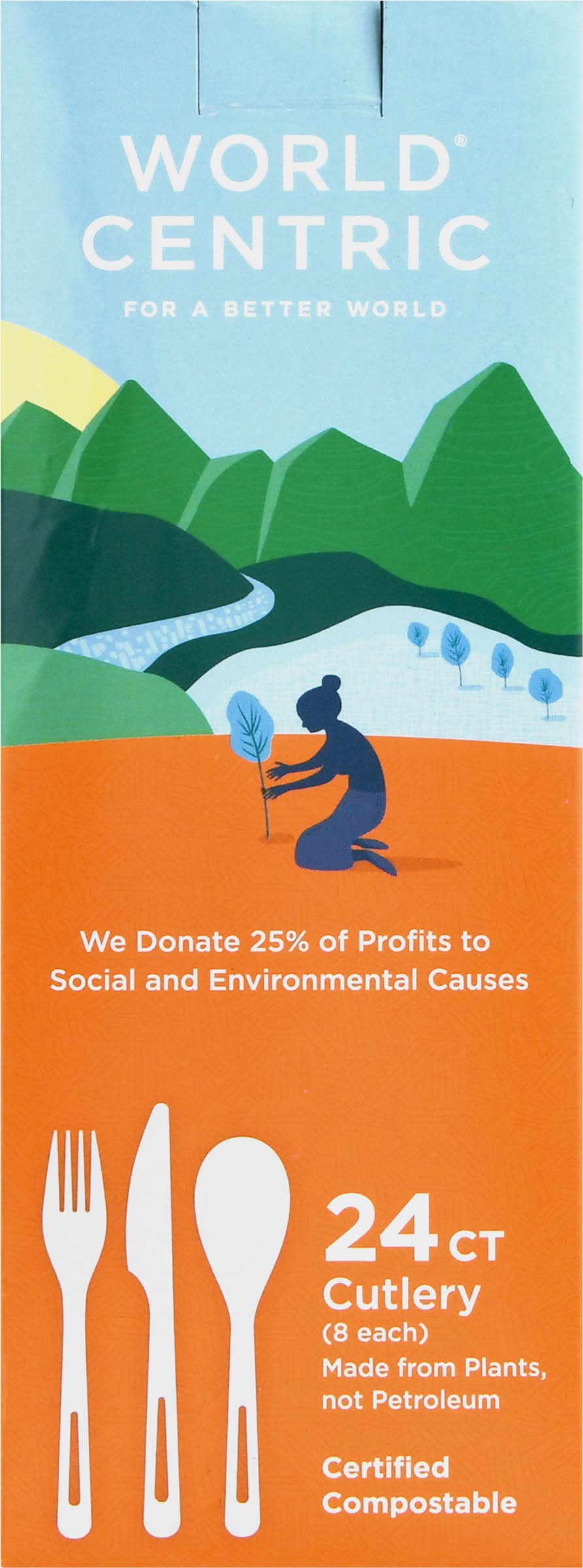 World Centric Cutlery Utensils (24 ct)