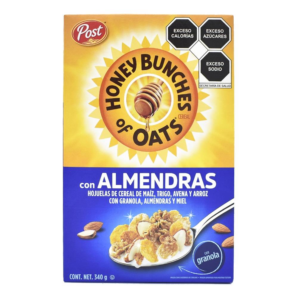 Post · Cereal honey bunches of oats con almendras (340 g)