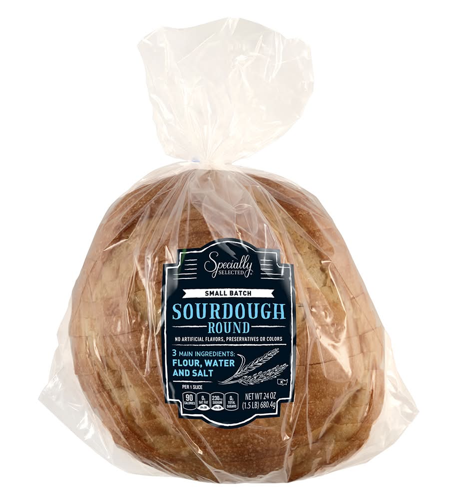 Specially Selected Sliced Sourdough Round