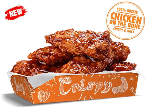 5x Korean BBQ Saucy Chicken Ribs