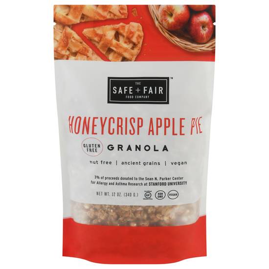 The Safe + Fair Food Company Honey Crisp Apple Pie Granola