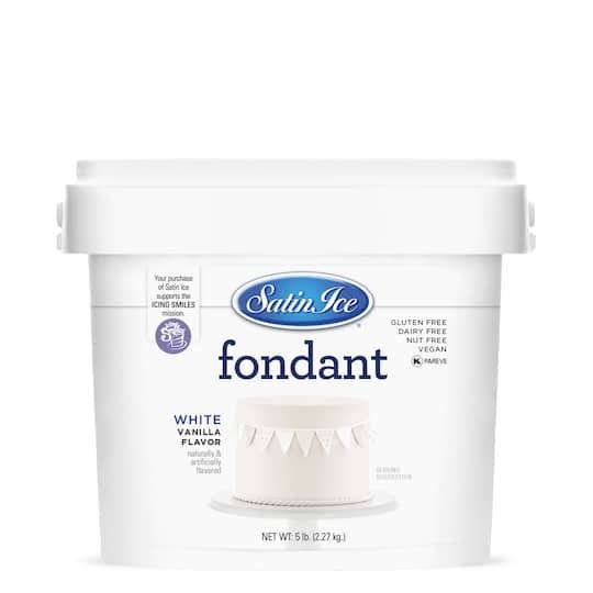 Satin Ice Fondant (white vanilla)