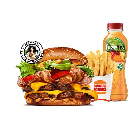 Veggie Crispy Bacon Chipotle Double Menu