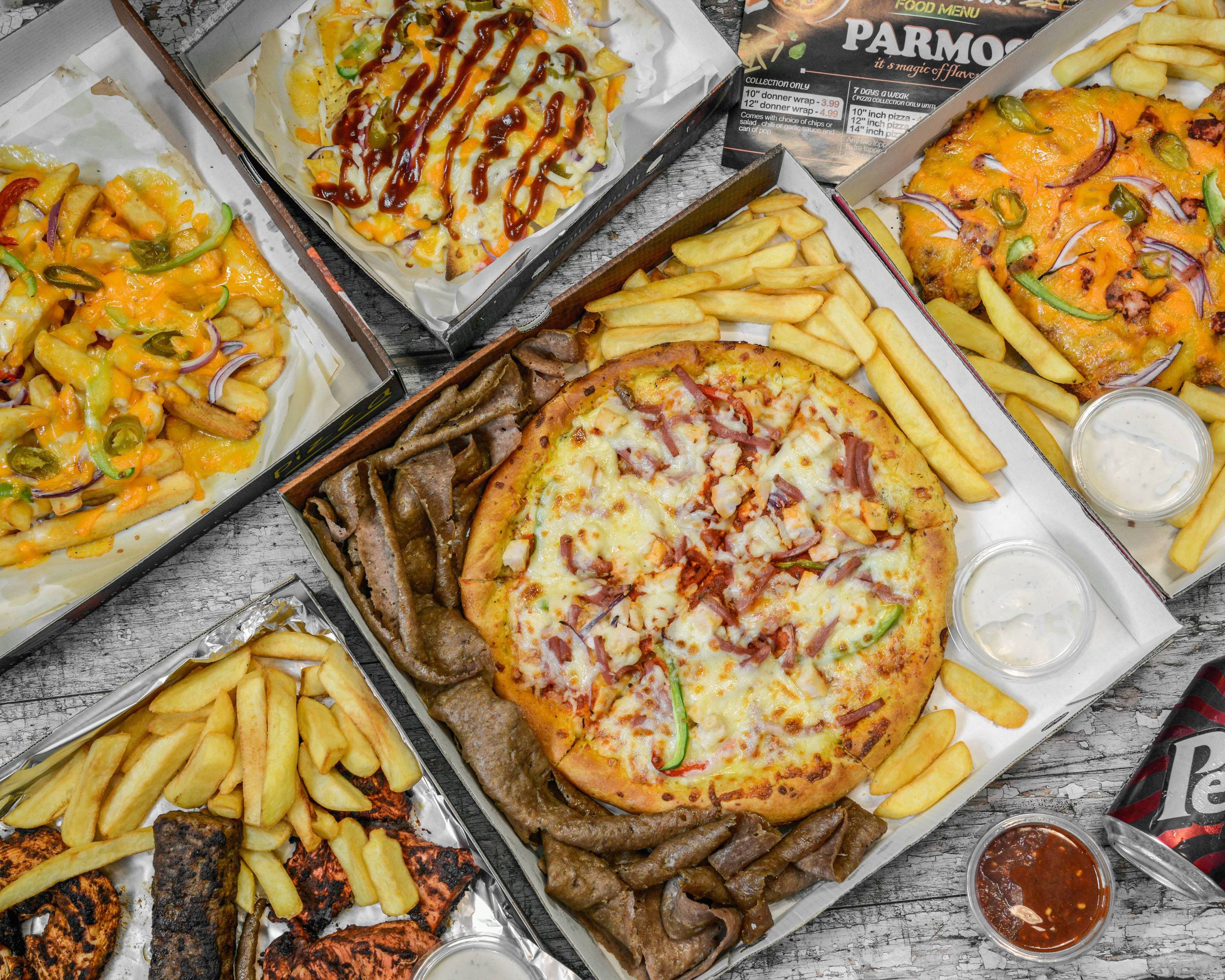Parom Menu Parmos Menu Deals & Prices - Ashington Delivery - Order with Uber Eats