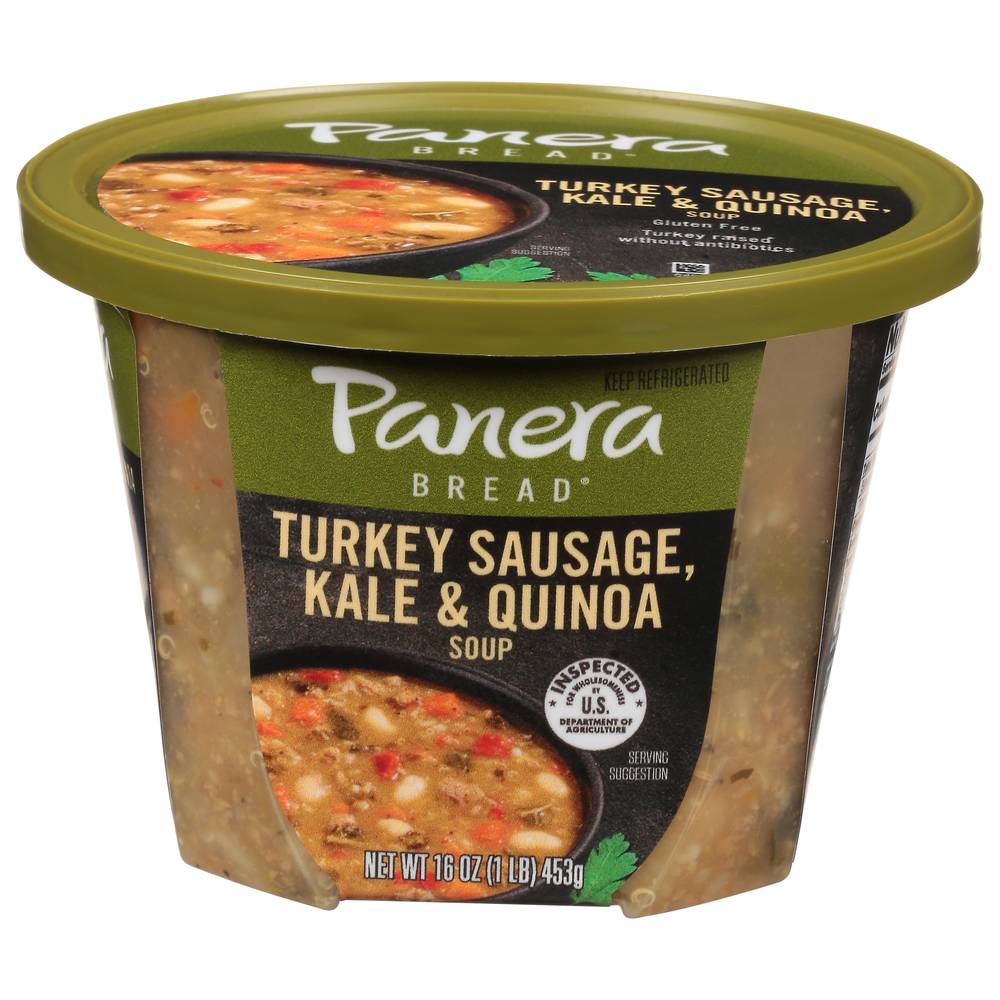 Panera Bread Soup, Turkey Sausage Kale-Quinoa (16 oz)