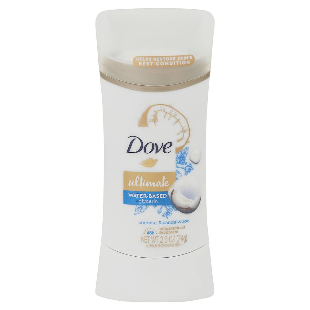 Dove Ultimate Coconut & Sandalwood Antiperspirant Deodorant