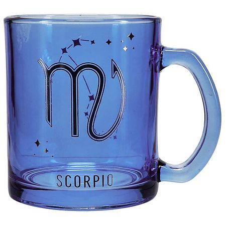 Festive Voice Scorpio Zodiac Glass Mug - 1.0 ea