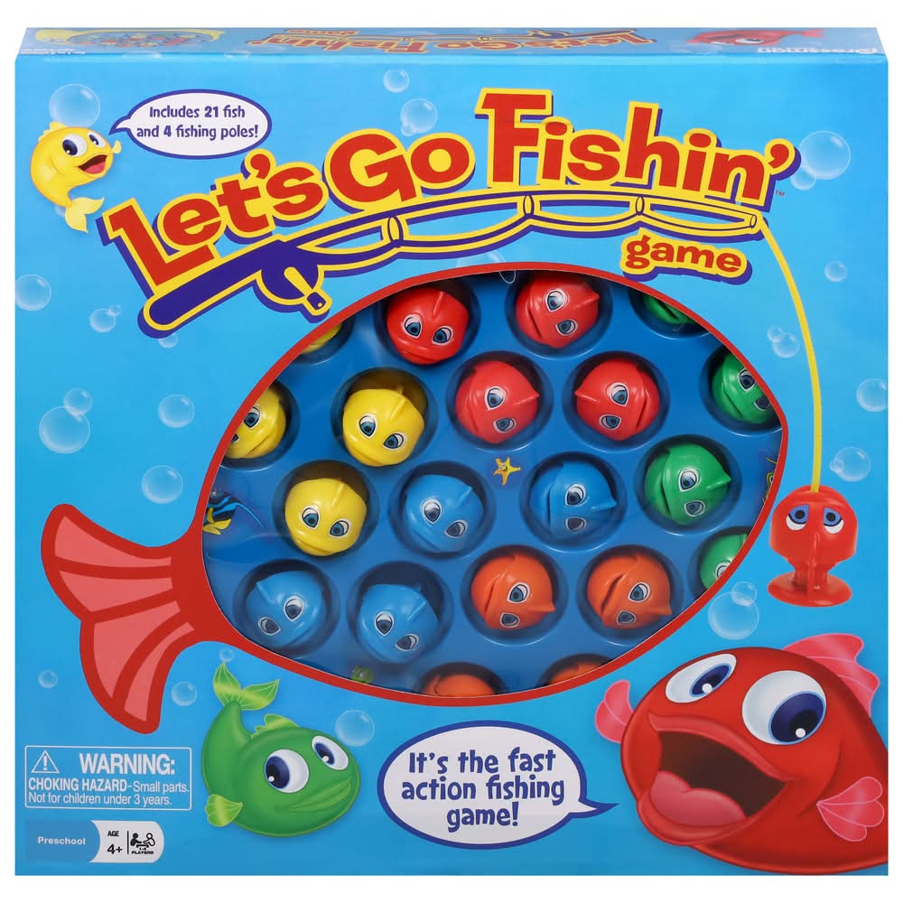 Goliath Let's Go Fishin Game, Multicolor
