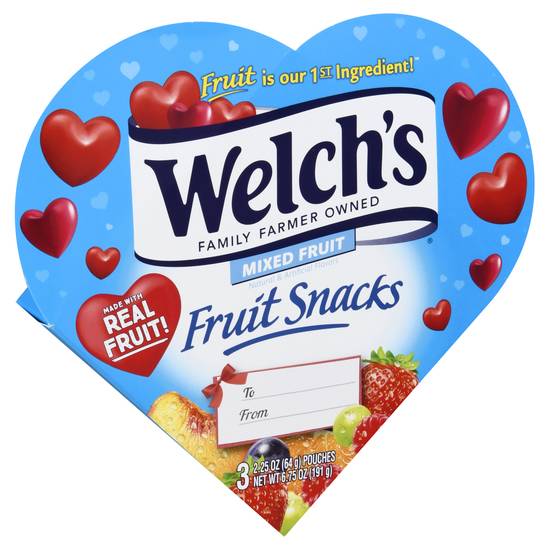 Welch's Valentine's Day Mixed Fruit Fruit Snacks