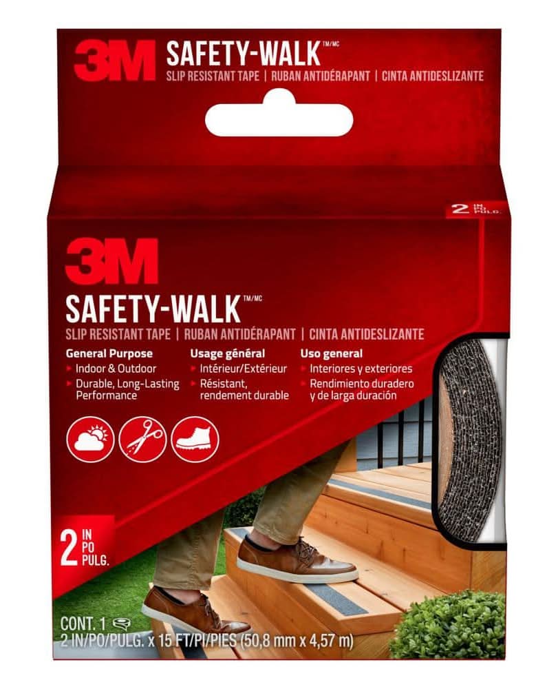 3M 2 In. X 15 Ft. Safety Walk Step And Ladder Tread Tape
