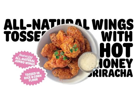 Korean Style Jumbo Wings w/ Peppercorn Ranch