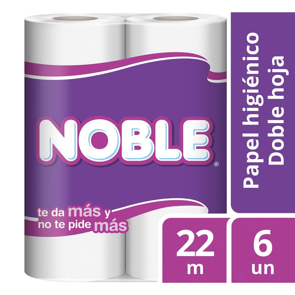 Papel higienico noble (paquete 6 unidades)