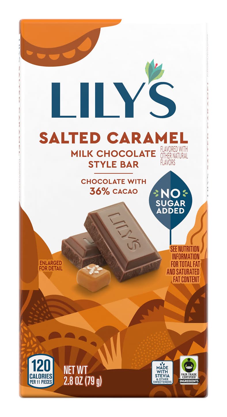 Lily's Milk Chocolate Style, Salted Caramel (2.8 oz)