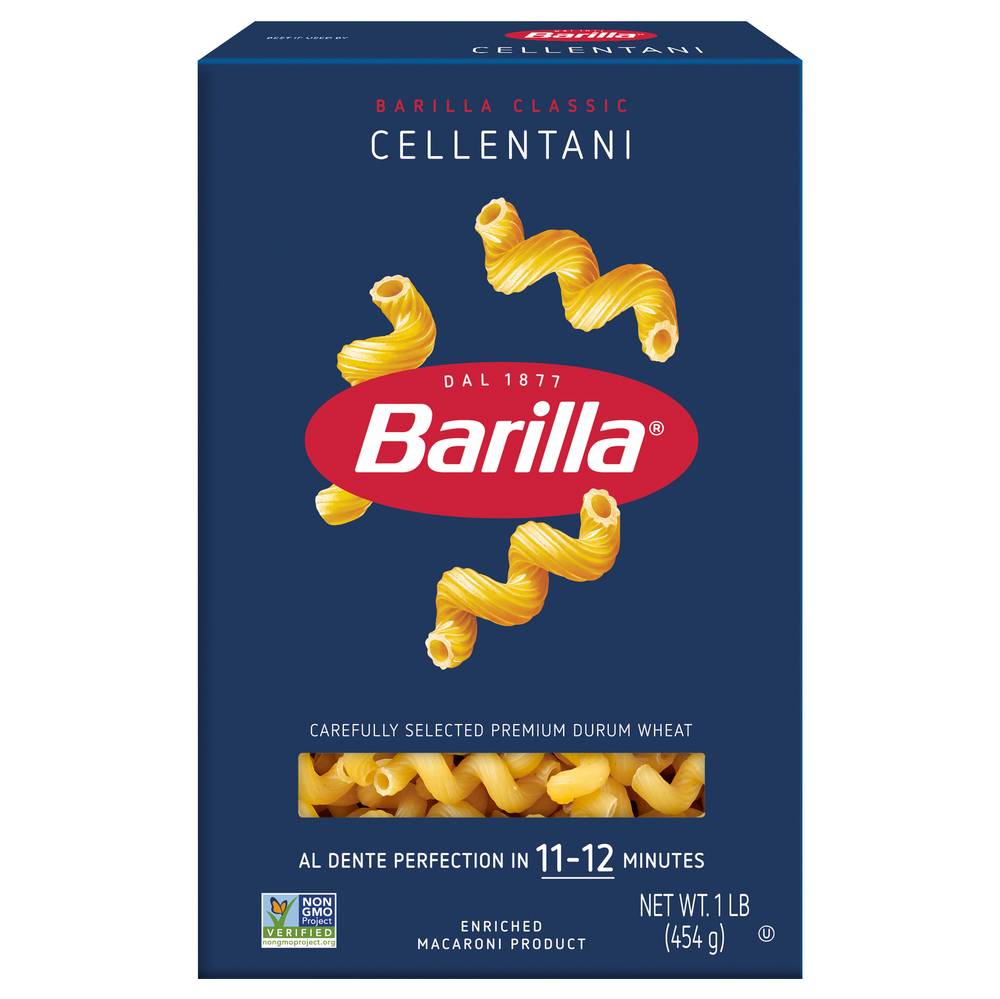 Barilla Classic Cellentani Pasta (1 lbs)