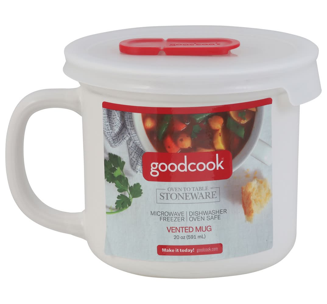 GoodCook Stoneware Vented Mug