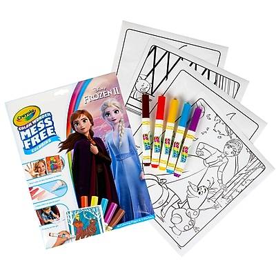 Crayola Color Wonder Mess Free Frozen II Coloring B ook, 18 Pages (BIN757002)