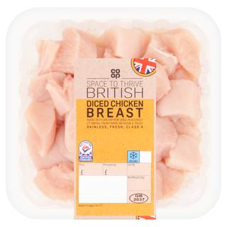Co-op Diced Chicken Breast