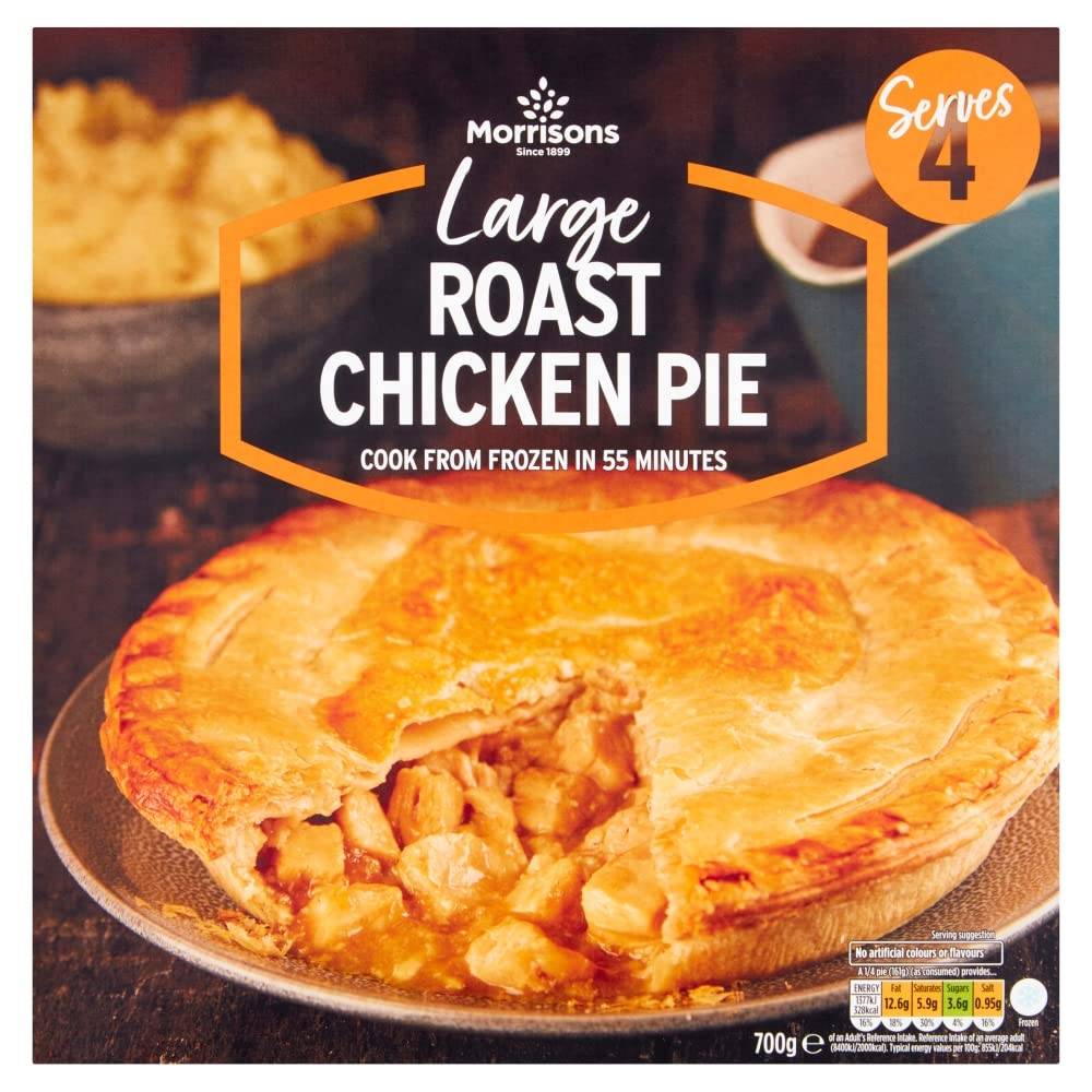 Morrisons Large Chicken Pie