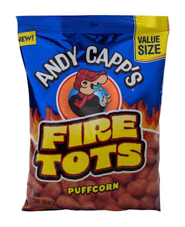 Andy Capp's Fire Tots Puffcorn 3.75oz