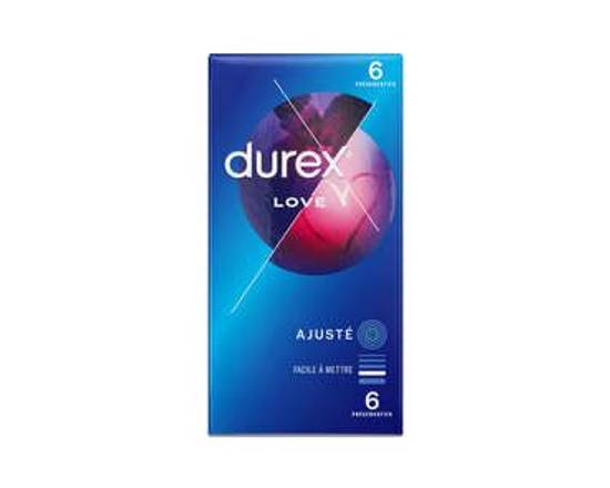 Preservatifs Durex Love x6