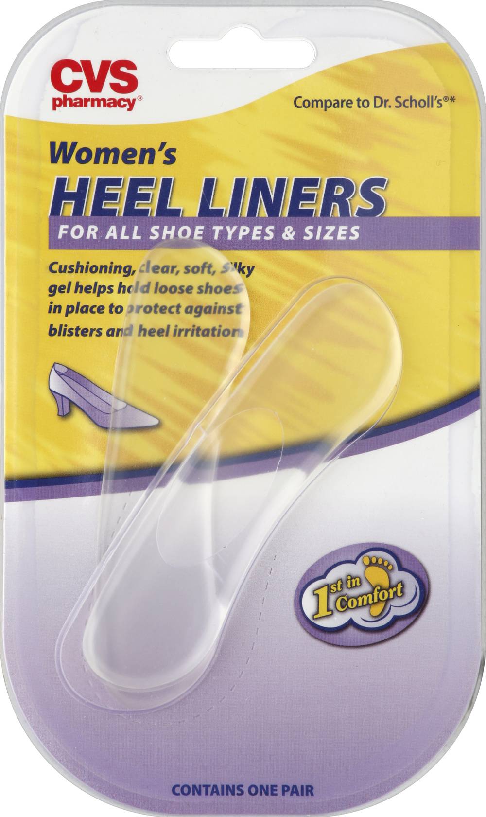 CVS Pharmacy Heel Liners