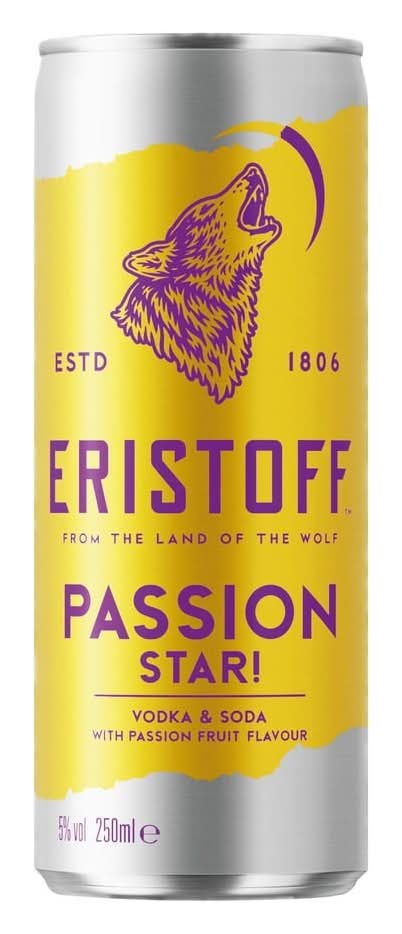 ERISTOFF Passion Star! 25cl 5%