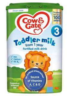 Cow & Gate Toddler Milk 3 Fortified Milk Drink From 1 Year 800G
