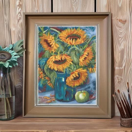 Make Market Sunflower Bouquet Painting Diamond Art Kit