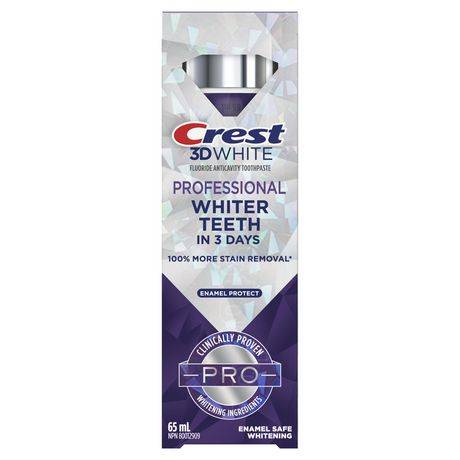 Crest 3D Professional Whiter Tooth Paste (65 ml)