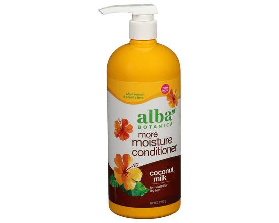 Alba Botanica · Moisture Coconut Milk Conditioner (32 oz)