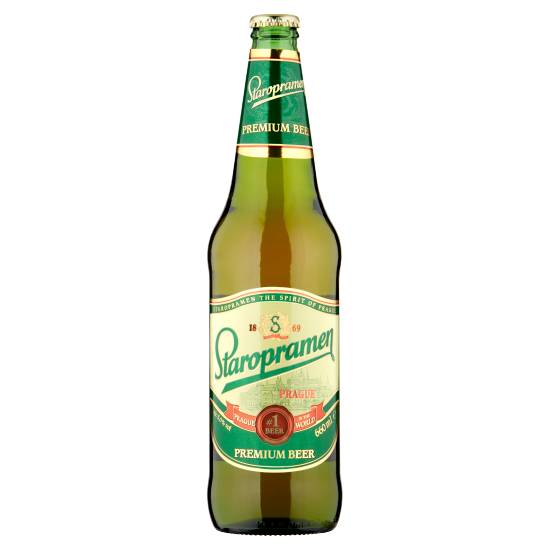 Staropramen Premium Czech Lager Beer (660ml)
