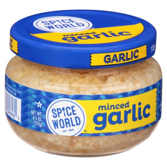 Spice World Minced Garlic (4.5 oz)