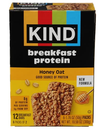 KIND Honey Oat Breakfast Bars 12 Pack