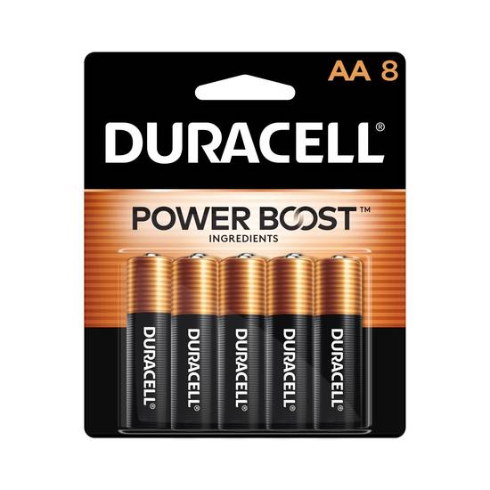 Duracell Coppertop AA Alkaline Batteries, 8/PK