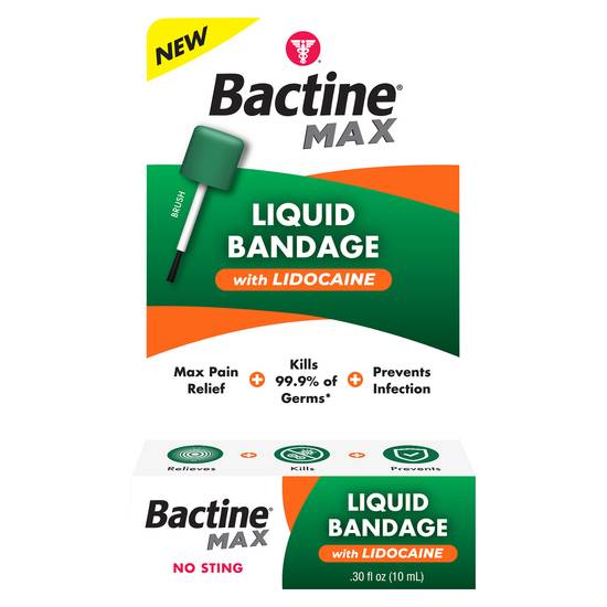 Bactine Max Liquid Bandage With Lidocaine