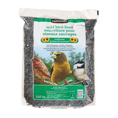 Selection graines de tournesol pour oiseaux sauvages (3,63 kg) - sunflower seeds for wild birds (3.63 kg)