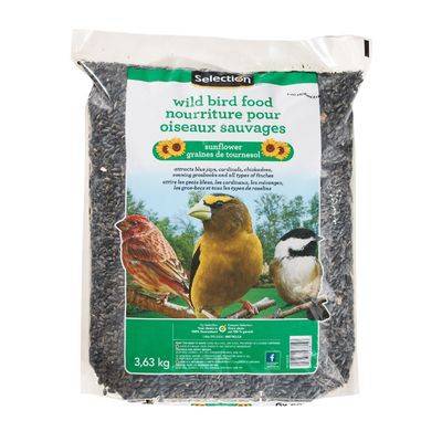Selection · Graines de tournesol pour oiseaux sauvages (3,63 kg) - Sunflower seeds for wild birds (3.63 kg)