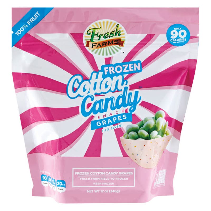 Fresh Farms Frozen Cotton Candy Snack Grapes (12 oz)