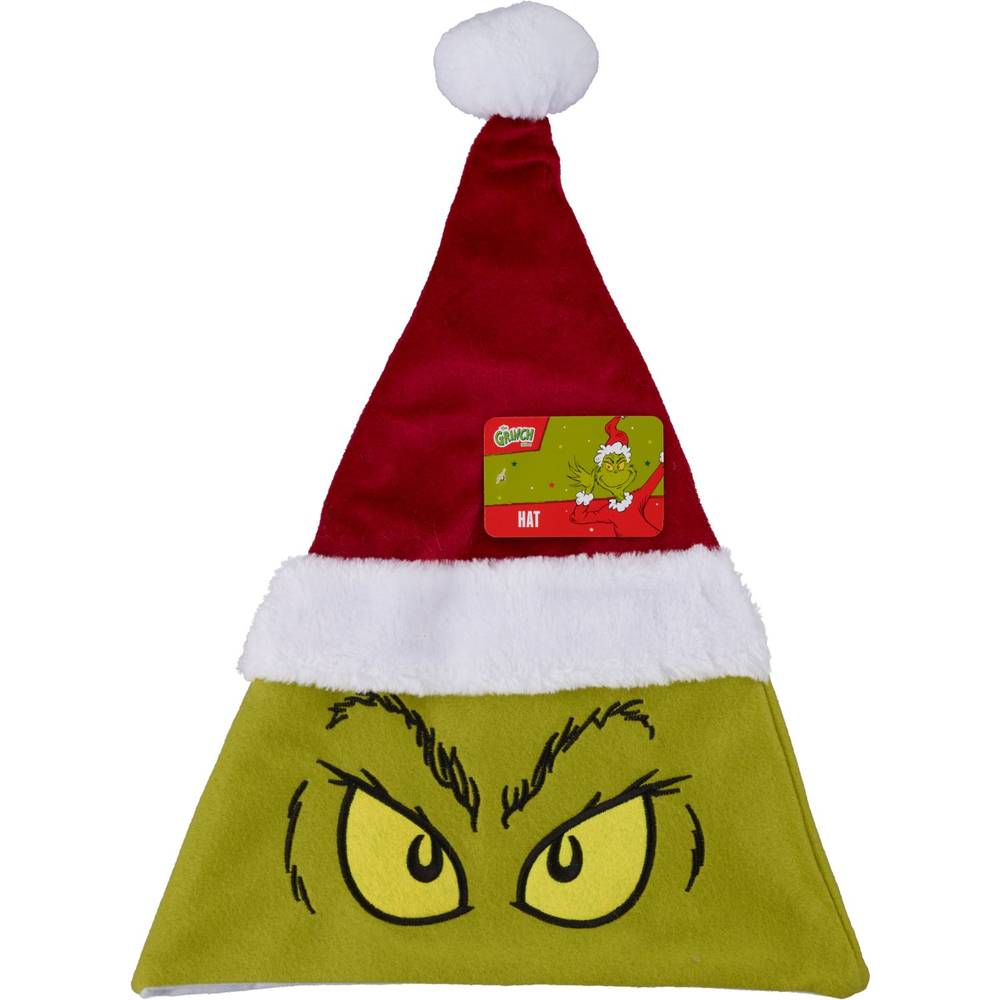 Dr Seuss'S The Grinch Santa Hat, 16 In