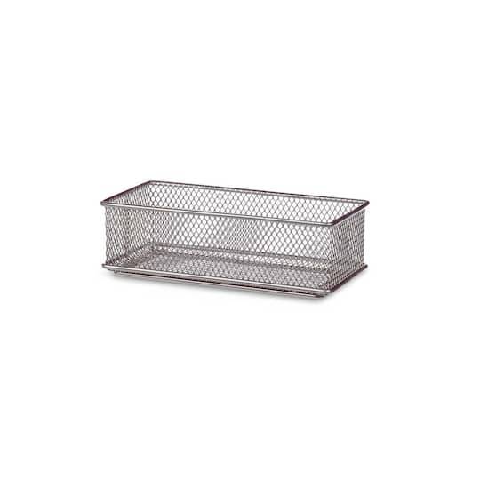 Design Ideas Meshworks Silver Epoxy Coated Steel Drawerstore Organizer