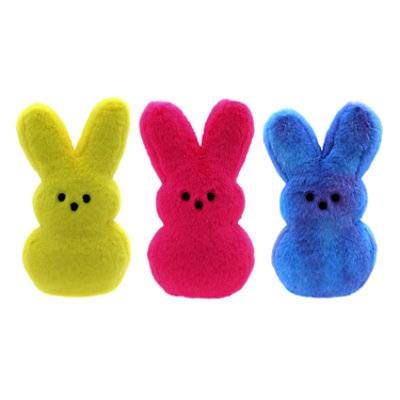 Dan Dee 8 Inch Peeps Bunny Plush 1 Count - Each (Color May Vary)