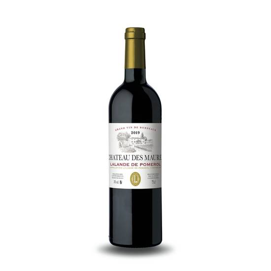 Vin rouge Lalande De Pommerol Château Maures 75cl