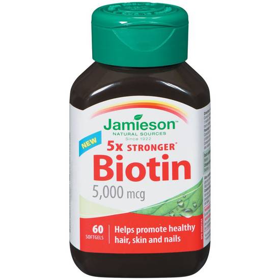 Jamieson Biotin 5000 mg (60 ea)