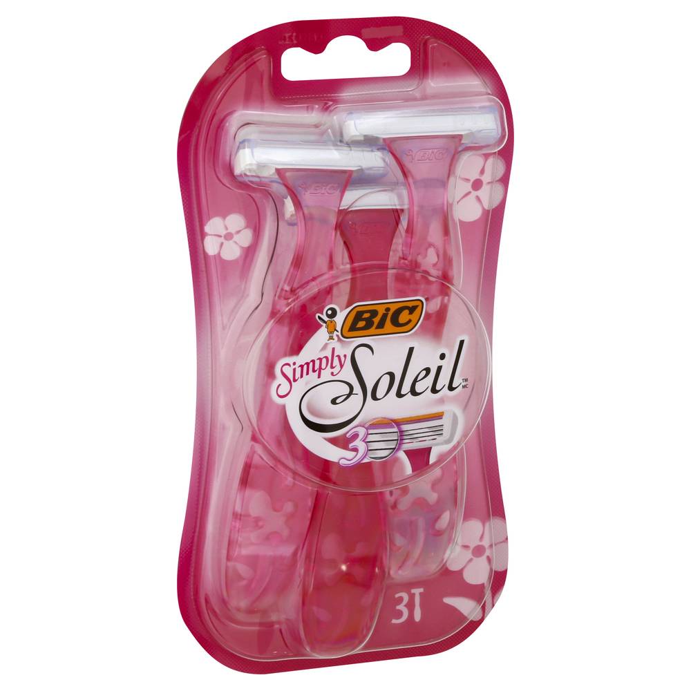 Bic Simply Soleil Razors (3 ct)